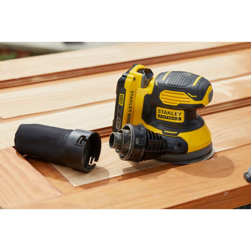Lixadeira Roto-Orbital 5'' 20V sem Bateria e Carregador Stanley - SCS220-B2