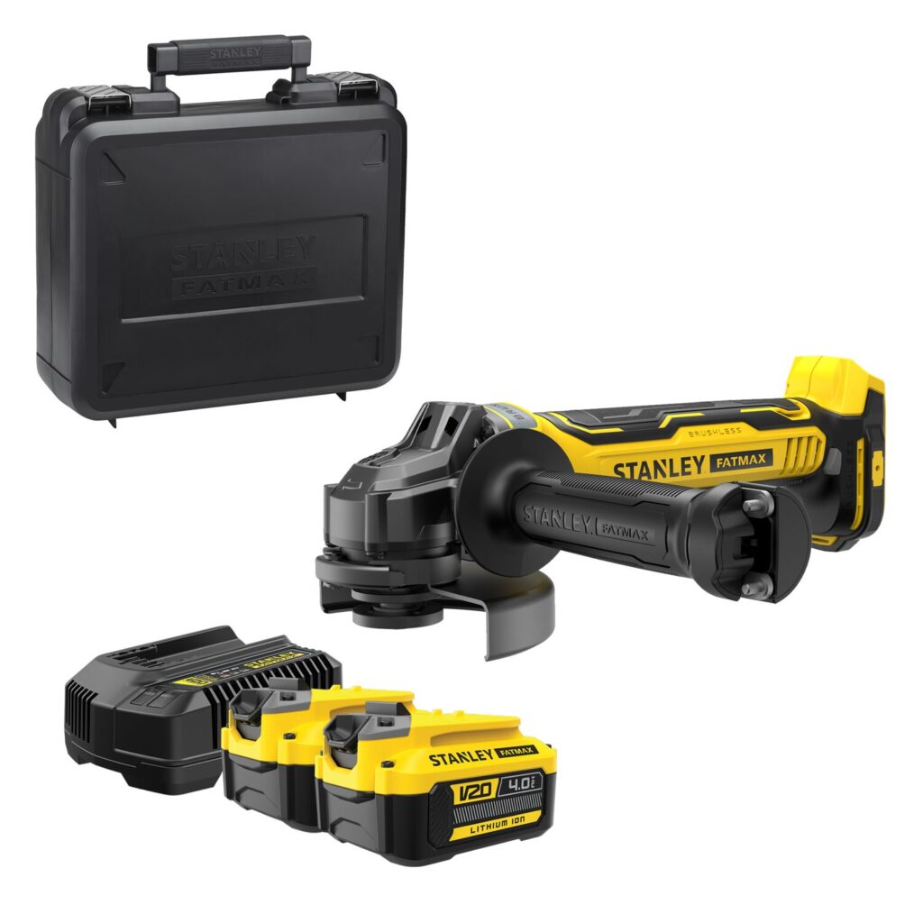 Esmerilhadeira 5" 20V com 2 Baterias e Carregador Stanley - SBG700M2k