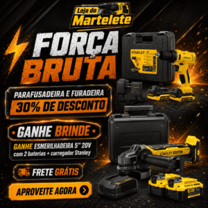 compra parafusadeira e ganhe esmirilhadeira 1